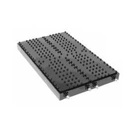 <p>8.5-11 GHz Space-Qualified Power Divider</p>