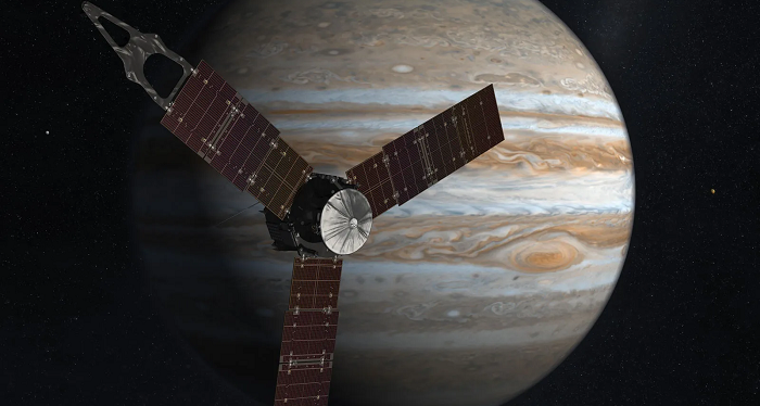 NASA’s Juno Spacecraft to Get Close Look at Jupiter’s Volcanic Moon Io on Dec 30