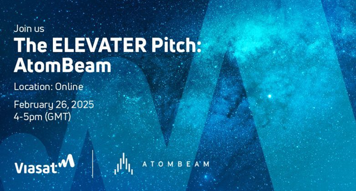 Atombeam to Exhibit in Viasat ELEVATER Pitch Event on Satellite IoT