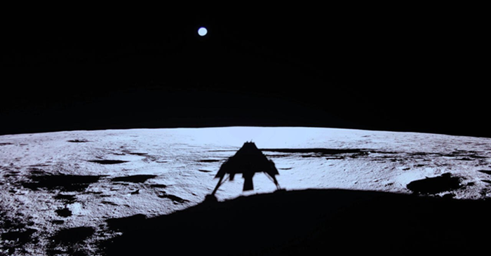 Voyager's Clear Dust-Repellent Coating Lands on the Moon