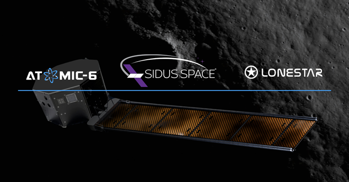 Sidus Space Advances $120M Lonestar Deal and Selects Atomic-6 for Lunar Mission