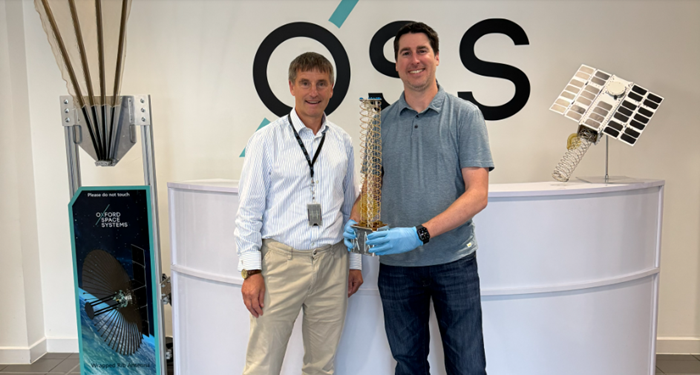 Oxford Space Successfully Deploys S-Band Helical Antenna for Astro Digital