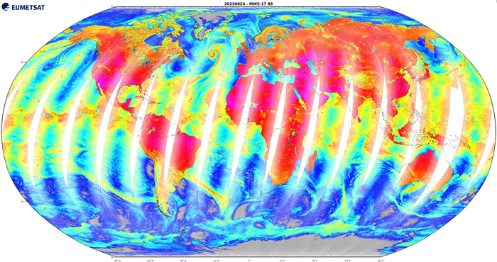 EUMETSAT's Metop-SGA1 Begins Data Transmission