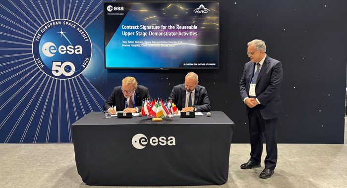 European Space Agency and Avio Partners for Reusable Upper Stage Demonstration Mission