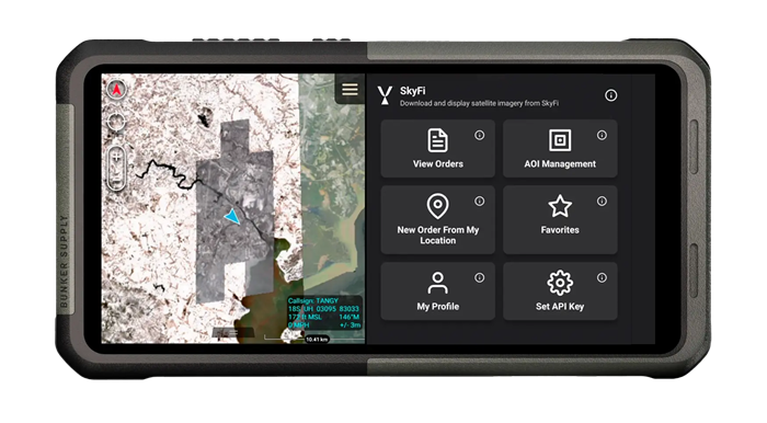 SkyFi Upgrades ATAK Plugin for Real-Time Satellite Imagery