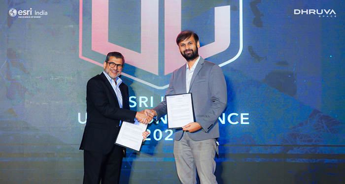 Esri India and Dhruva Space Partner to Advance Space-Based Geospatial Intelligence