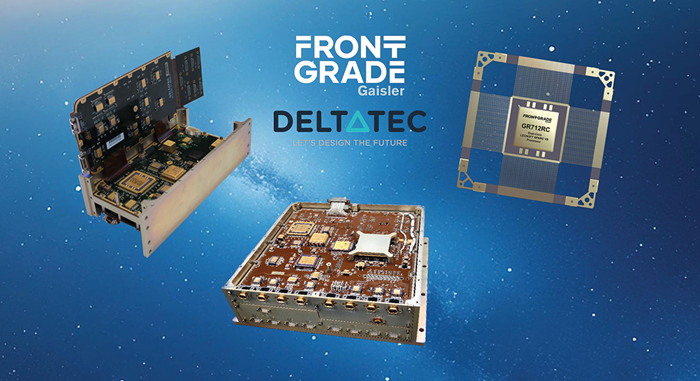 Frontgrade and DELTATEC Enable Advanced Space Computing Across Multiple Missions