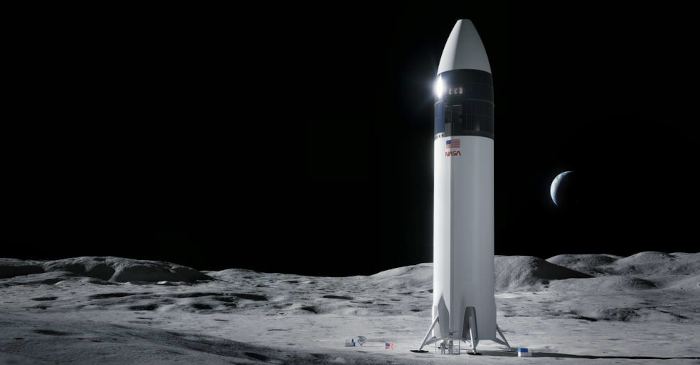 SpaceX to Develop Starship Human Landing System for NASA's Artemis Moon Mission