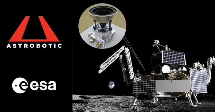 ESA Selects Astrobotic and LLS to Fly Landcam-X to the Moon on Astrobotic’s Griffin Mission One 2024