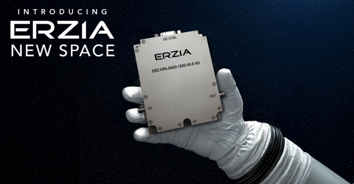 ERZIA Launches New Line of COTS Microwave Amplifiers for New Space Applications