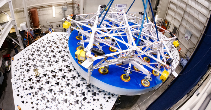 Giant Magellan Telescope Starts Testing Advanced Support System for Primary Mirror