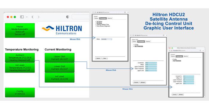 Hiltron Announces New Satellite Antenna De-Icing Controller