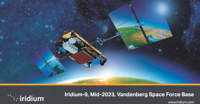 Iridium Partners with SpaceX to Launch 5 Ground Spare Satellites on Falcon-9 Rocket