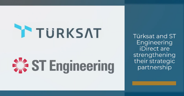 ST Engineering iDirect Signs a Contract with Türksat for the Provision of Ground Systems for Türksat 5B