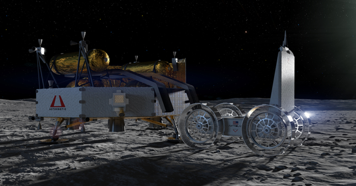 Astrolab's FLIP Rover Selected as Primary Payload on Astrobotic's Griffin-1 Moon Mission