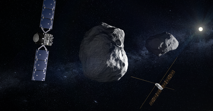 Beyond Gravity's Technology Supports the Europe's Hera Mission for Planetary Defense