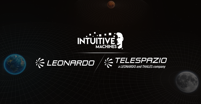 Leonardo, Telespazio Join Intuitive Machines in Strategic Agreement for Lunar Navigation and Communications