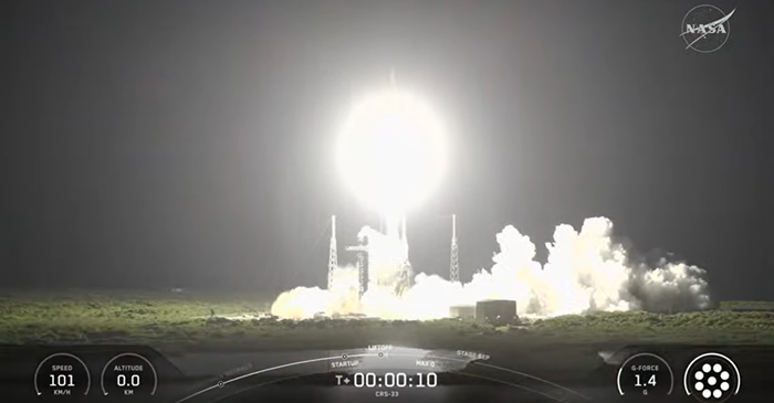 NASA and SpaceX Launches Science Cargo to International Space Station