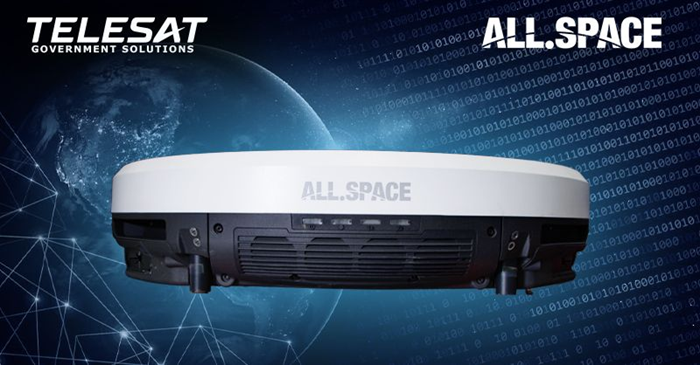 Telesat Government Solutions and ALL.SPACE Partner to Integrate Terminals with Lightspeed LEO Network