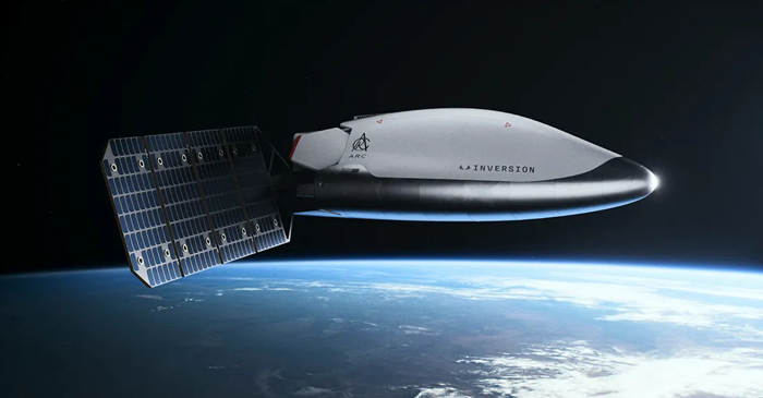 Inversion Unveils Arc the Space-Based Delivery Craft for Rapid Global Access