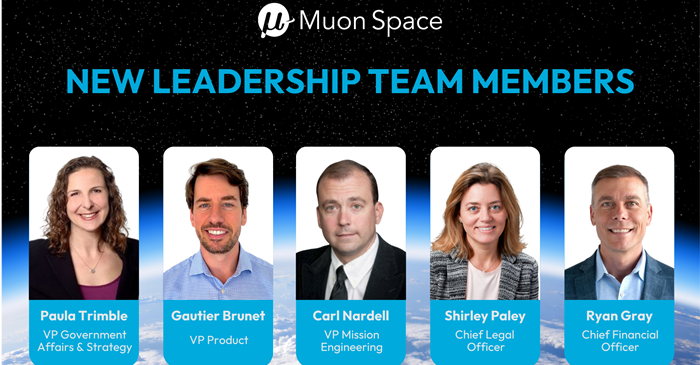 Muon Space Expands Leadership to Support Growth in Space Sector