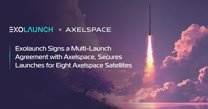 Axelspace Signs Multi-Launch Contract with Exolaunch to Launch New Satellites