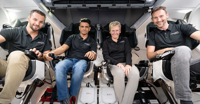 NASA and Partners Approves Fourth Axiom Space Mission Crew to Space Station