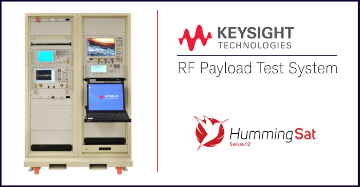 SWISSto12 Selects Keysight's Payload Testing Solution for First HummingSat Mission