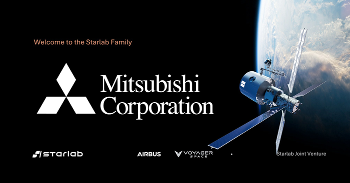 Mitsubishi Corporation Becomes Equity Owner and Strategic Partner in Starlab Space