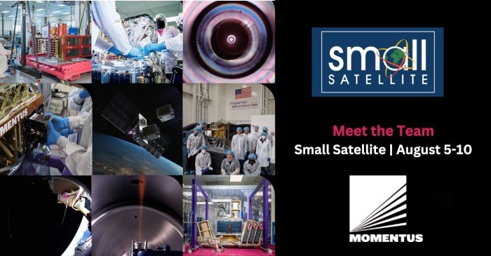Momentus to Highlight its M-1000 Commercial Satellite Bus at Small Satellite 2023