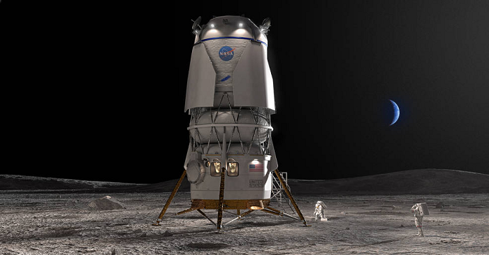 Blue Origin Selected by NASA as the Second Artemis Lunar Lander Provider