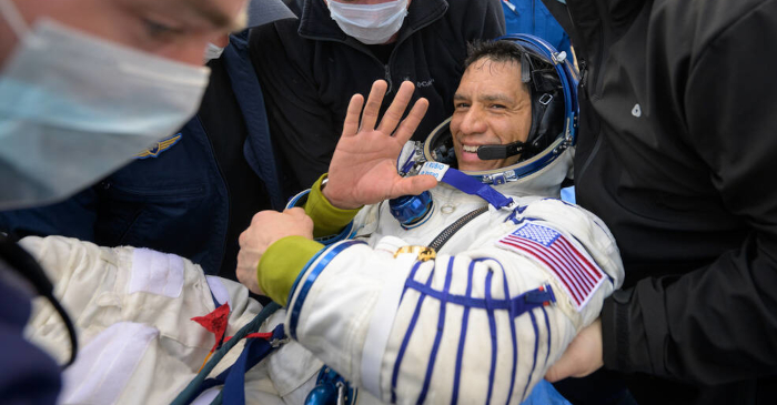 Record-Setting NASA Astronaut Frank Rubio and Crewmates Safely Return from Space Mission