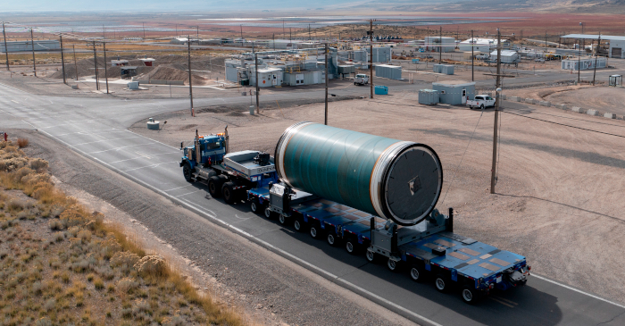 Northrop Grumman Completes Space Launch System's First BOLE Solid Rocket Motor Segment