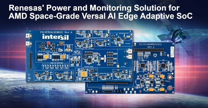 Renesas Unveils Power Management Solution for AMD's Space-Grade Versal AI Edge Adaptive SoC