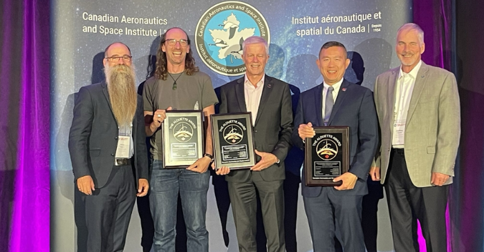 Space Flight Laboratory Honored with 2024 Alouette Award for BRITE-Constellation Mission