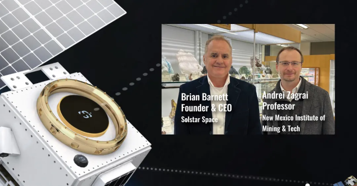 US Department of Air Force Selects Solstar Space for High Speed Data Communications