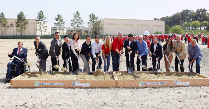 Terran Orbital Breaks Ground on New Satellite Manufacturing Facility