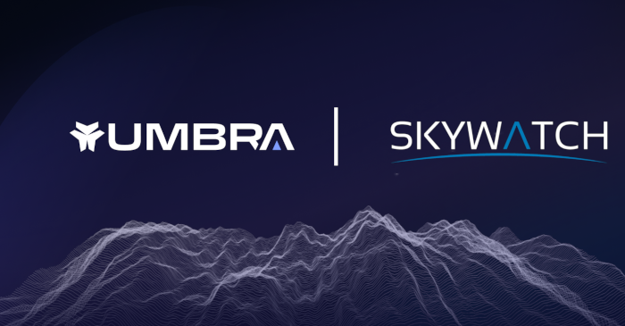 SkyWatch Partners with Umbra to Offer SAR Satellite Data